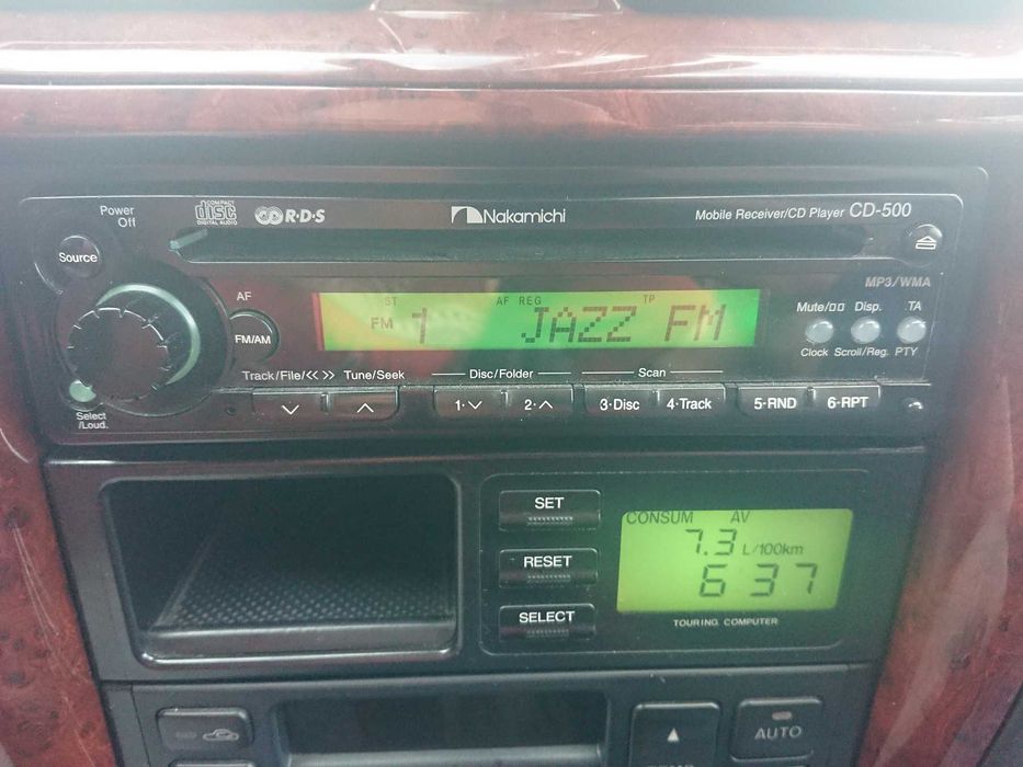 Nakamichi CD500 audiophile car audio cd плейър за кола