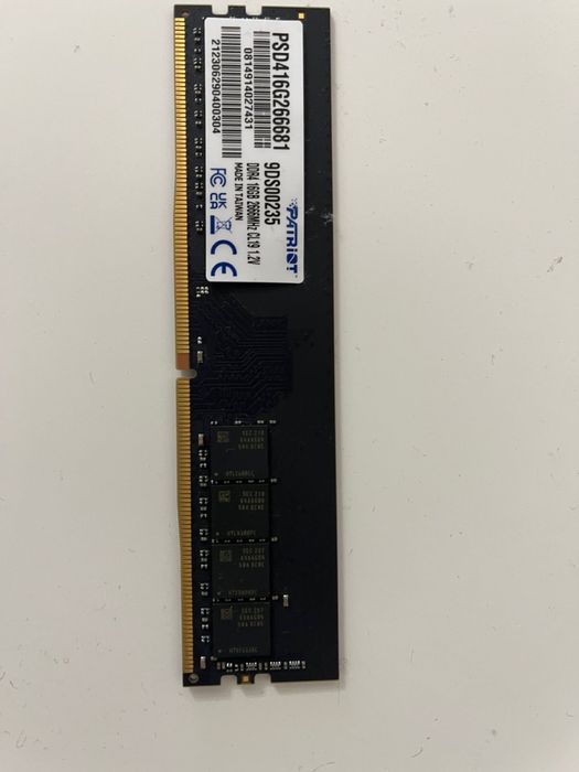 DDR 4 16GB 2666MHZ