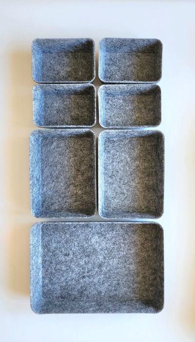 Organizator modular penteu sertare, din pasla - NOU