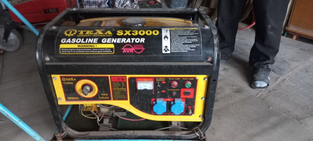 Продам бензогенератор Texa sx3000