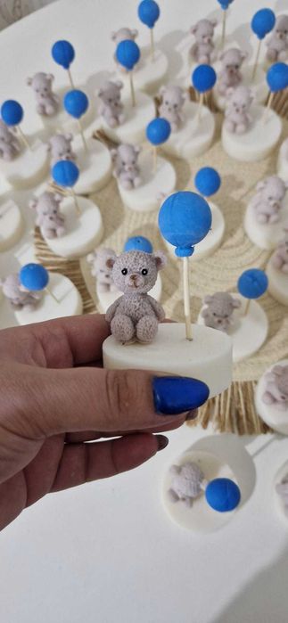 Mărturii botez ursuleț parfumate,  Handmade elegante