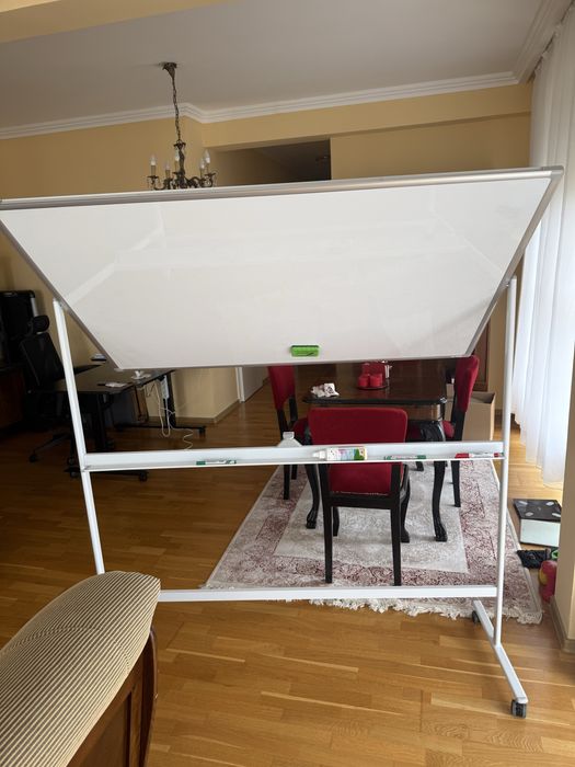 Whiteboard mobil rotativ 100x150