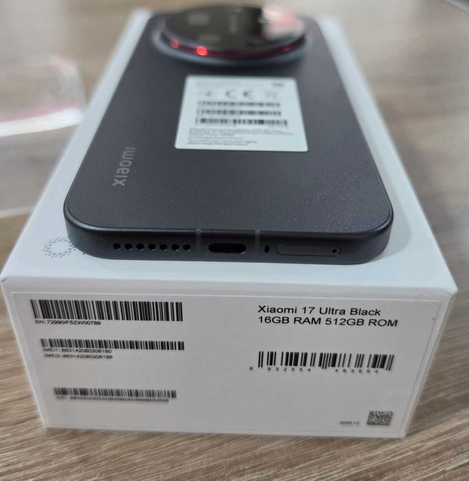 Xiaomi 17 Ultra Black 512Gb/16Gb + Photography Kit Pro 36м Гаранция