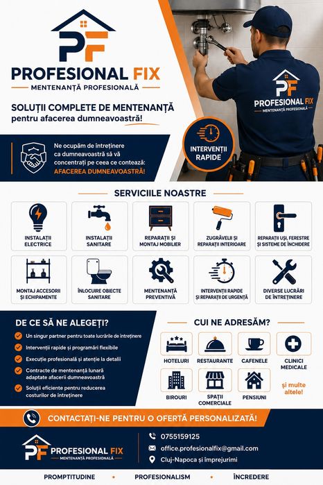 Servicii de mentenanță