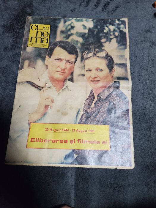 Revista veche Cinema din 1981 (24 pagini)