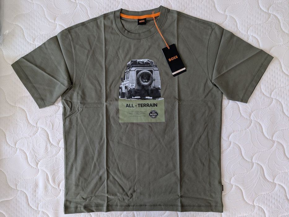Футболка Hugo Boss, L, зеленый