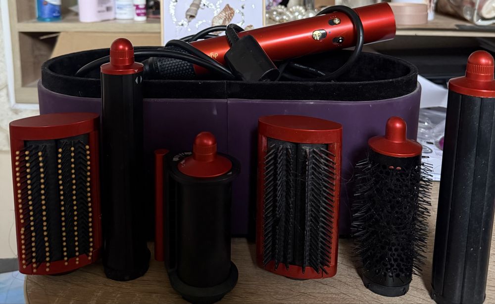 Стайлер Dyson Красный Оригинал