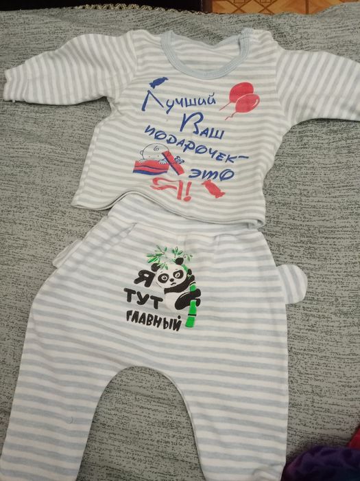 Продам вещи на новорожденных