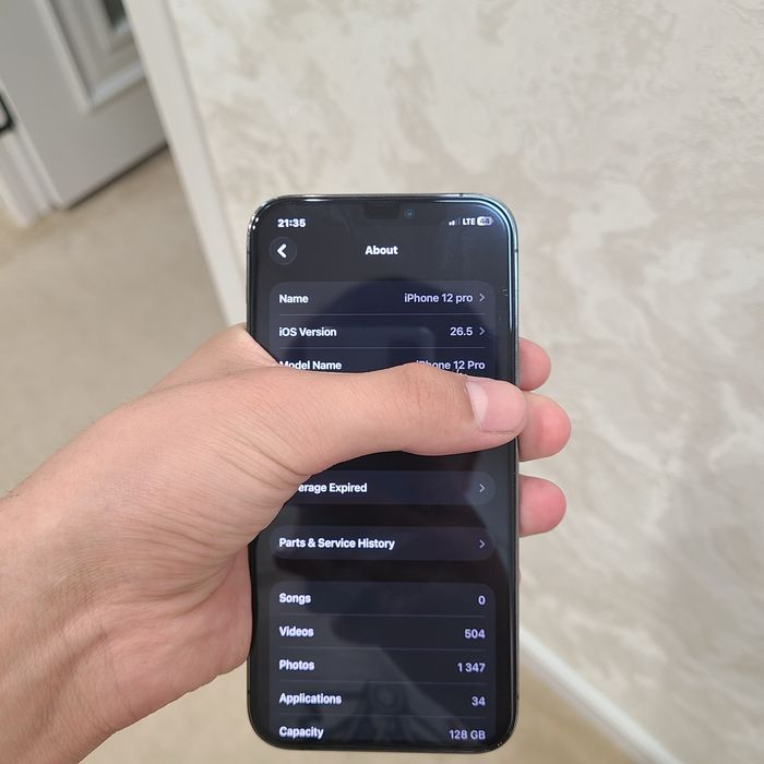 Iphone 12 pro ideal holatda