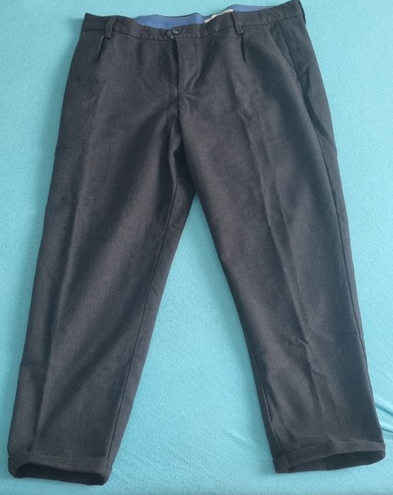Pantaloni costum stofa conici