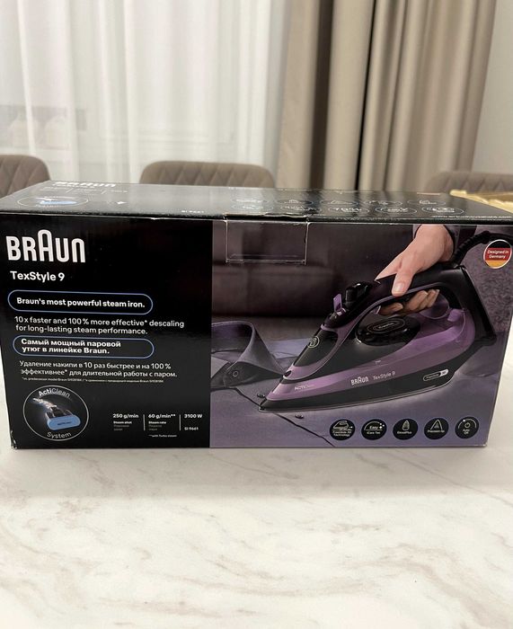 Новый утюг Braun TexStyle 9