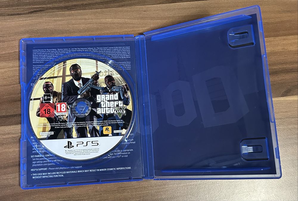 GTA 5 Grand Theft Auto Five Ps5