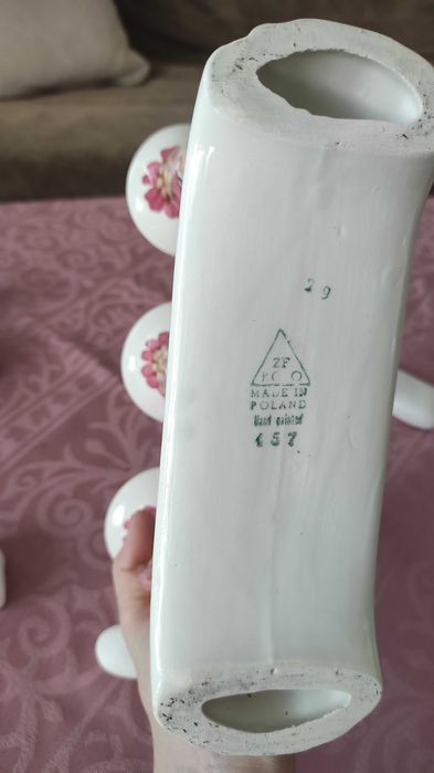 Порцеланови свещници - 2 бр. Полша