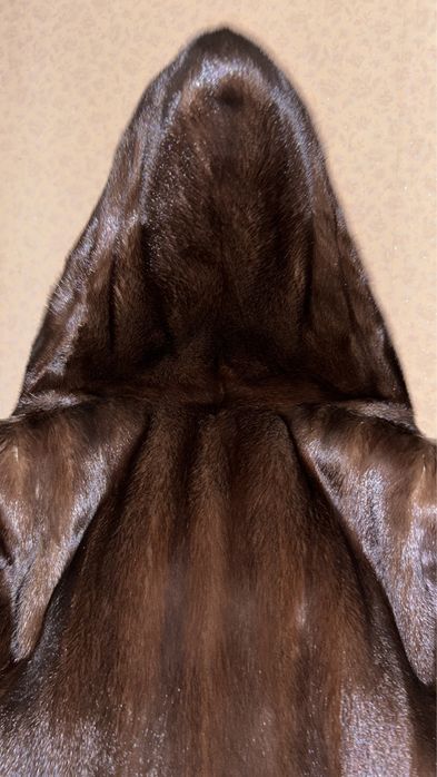 Норковая шуба,длинная