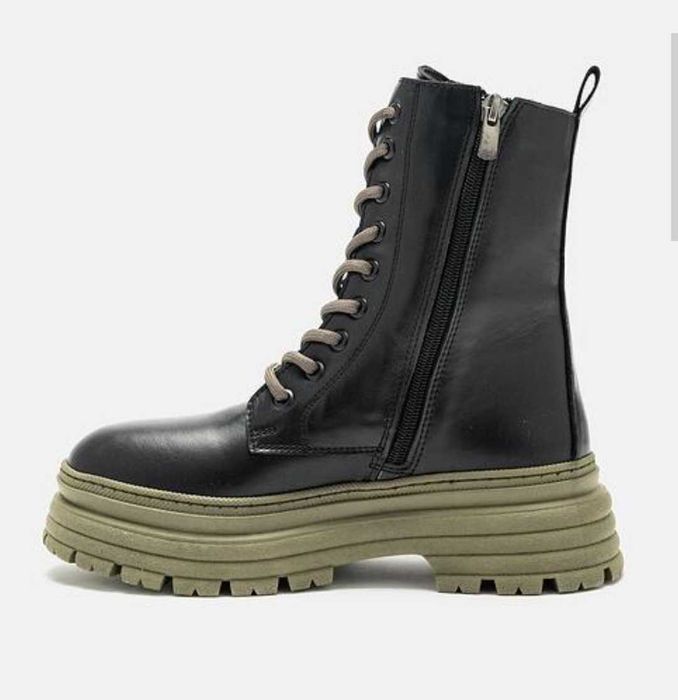 Дамски боти от естествена кожа