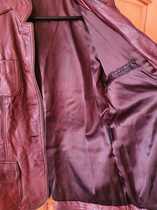 Винтидж палто/сако от истинска кожа на Avanti