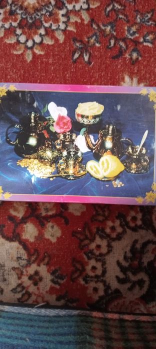 Кофейный сервиз с покрытием