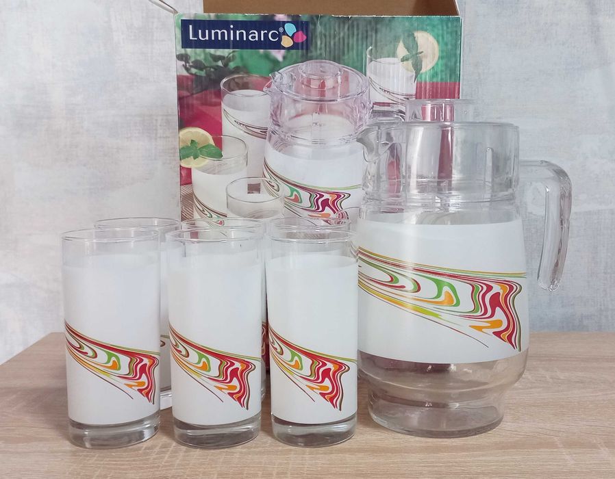 Набор для напитков Luminarc (кувшин + 6 стаканов)