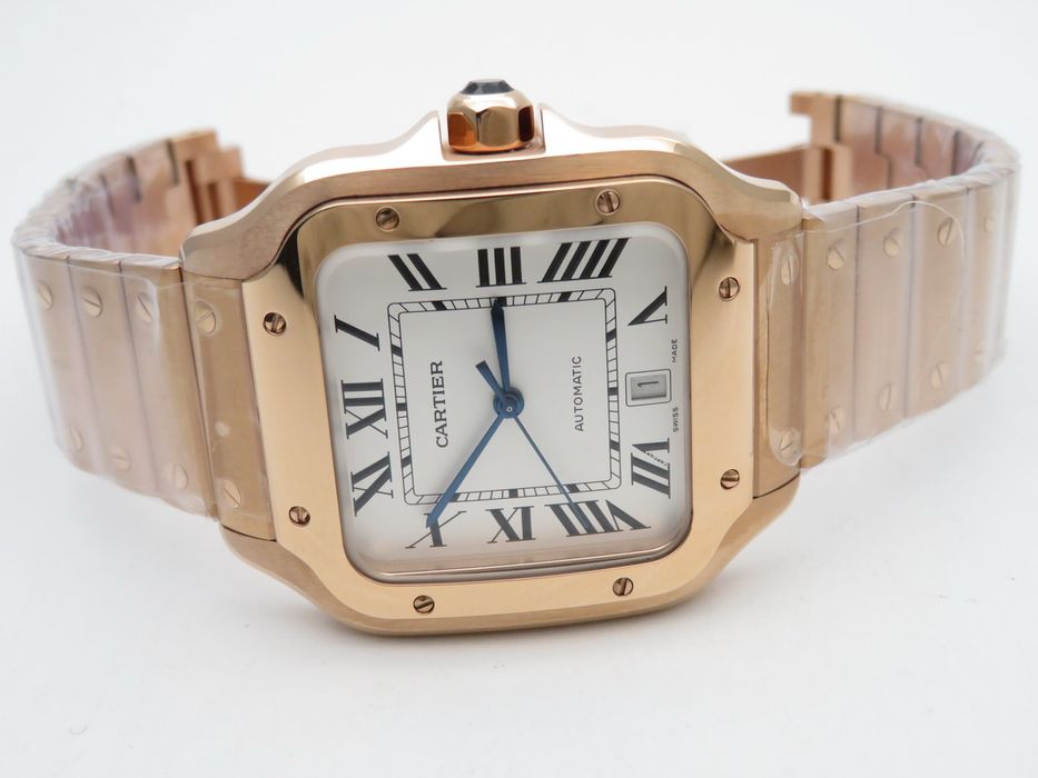 Cartier Santos de Cartier 40mm Rose Gold - автоматичен - QC снимки - гаранция