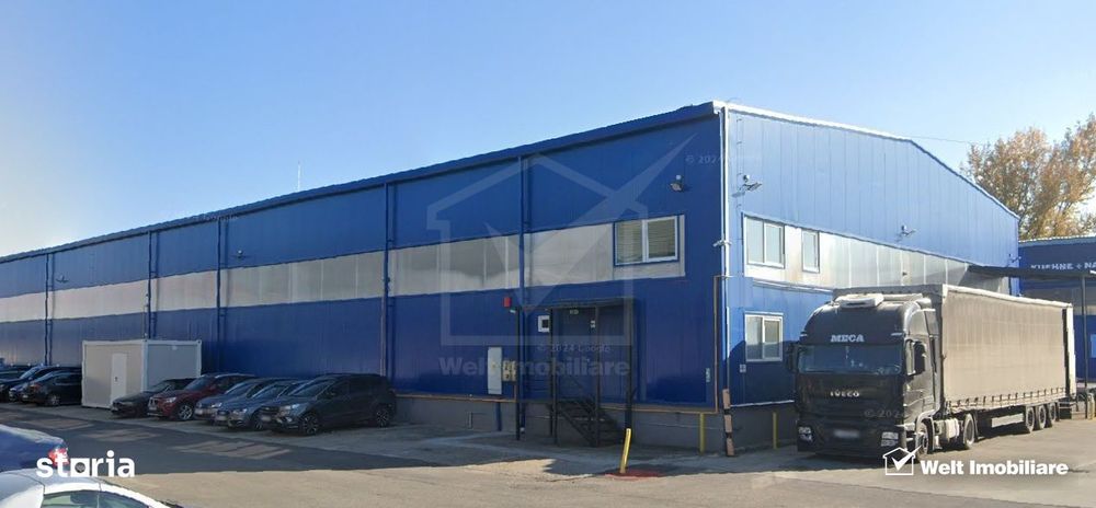 Spatiu depozitare sau productie 903mp, 2 rampe, Someseni