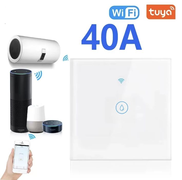 Смарт ключ за бойлер, седмичен програматор, таймер