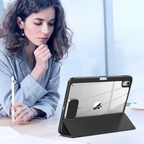 Нов Прозрачен калъф за iPad Pro 11 Air 11 с магнитно зареждане таблет с държач за писалка