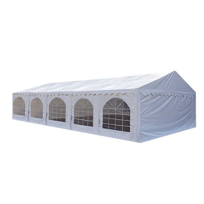 Шатра 5х10 м - високи страници 260 см - водоустойчив PVC брезент