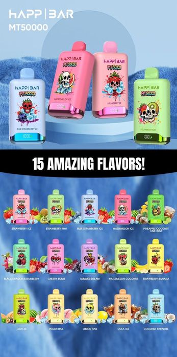 Vape Happ I Bar MT 50K - Puffuri Reale