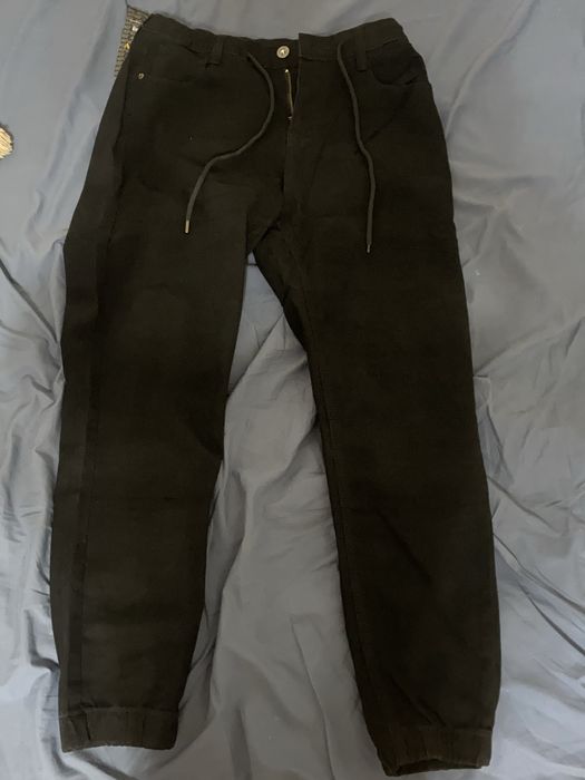 Джоггеры джинсовые