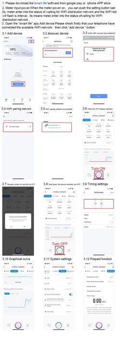 100А Двутарифен WiFi електромер