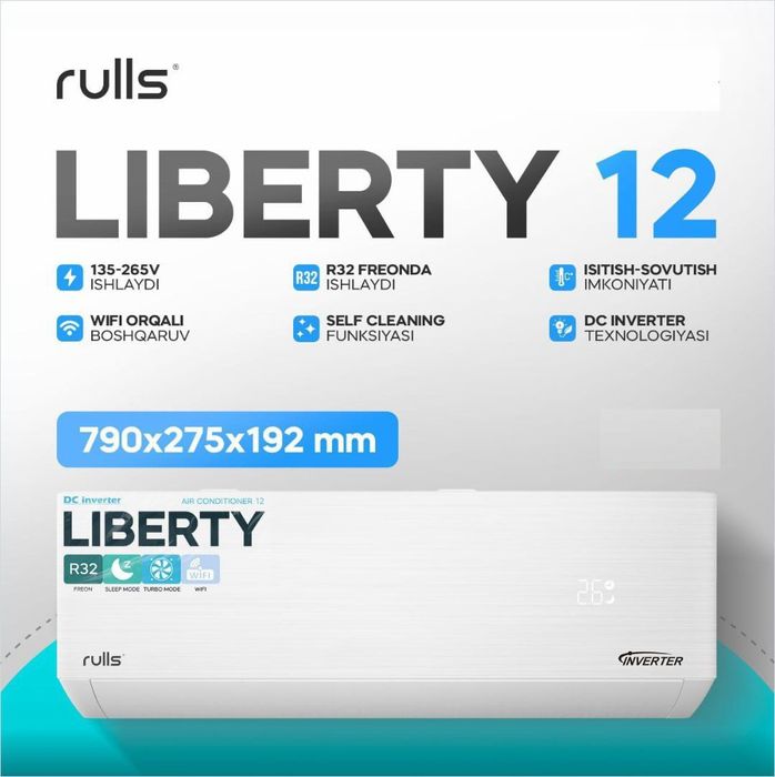 Konditsioner rulls 12 btu