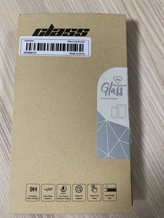 Продам защитное стекло на айфон 7|8, ES2, SE3