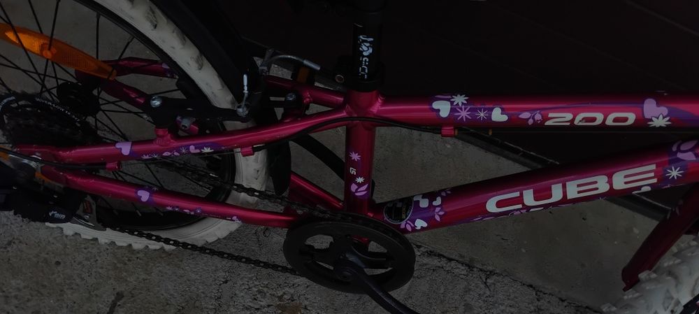 Bicicleta Cube 20" aluminiu copii