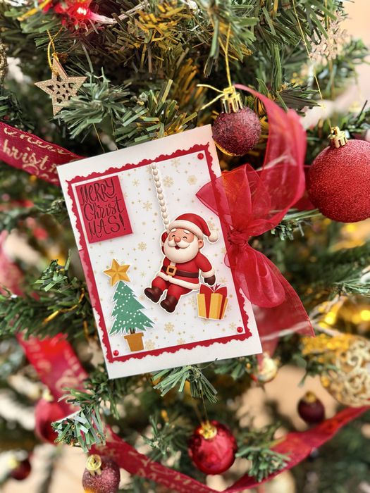 Ръчно изработени Коледни картички