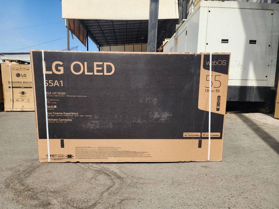 LG A1 55'' 4K Smart OLED телевизор голосовым управлением optim malika