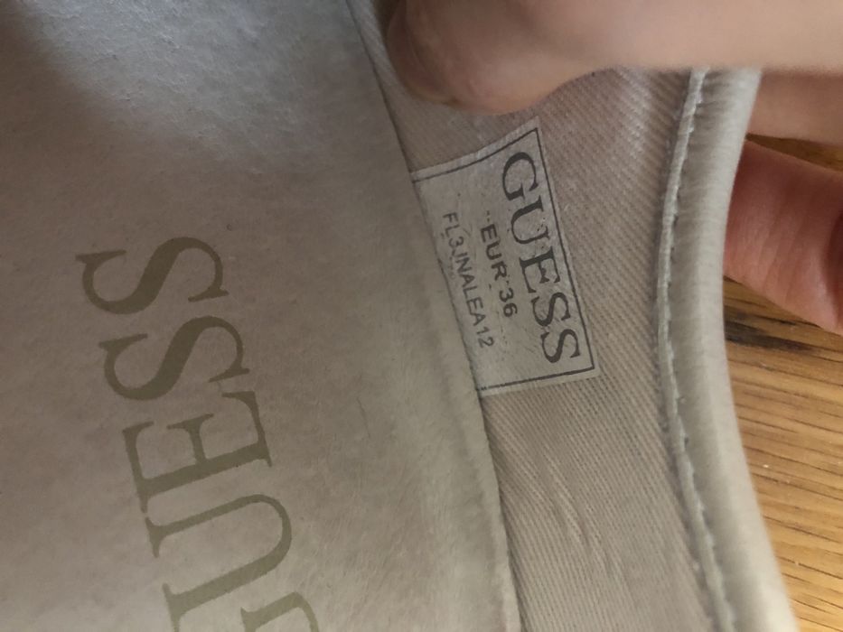 Tenisi Adidasi Guess originali piele naturala