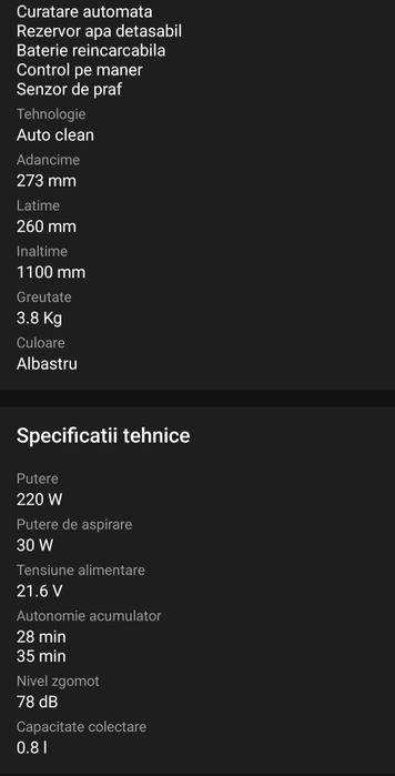 Super aspirator cu spălare TINECO S5 extreme (fără fir) wii-fii