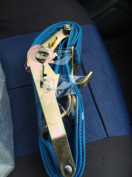 Ремни стяжки грузов новые.