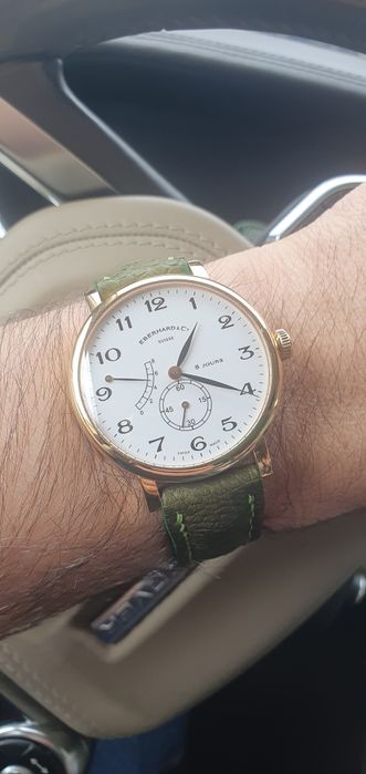 Eberhard&Co 8 Jours aur 18k