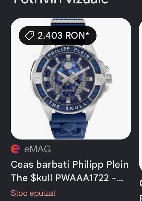 Ceas philip plein original
