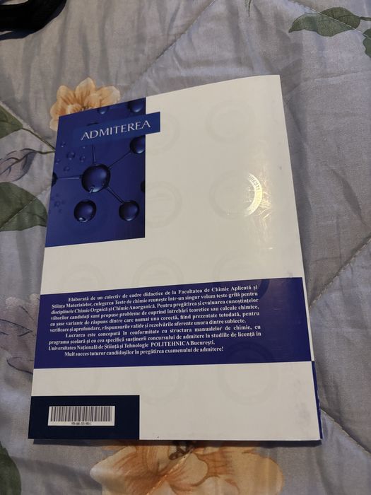 Vand carti admitere !