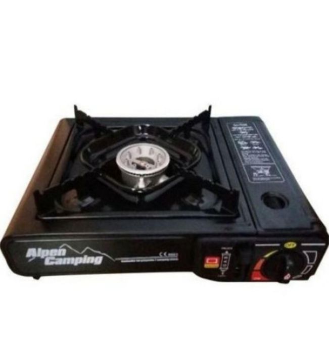Aragaz Camping Portabil cu 2 rezerve butelie