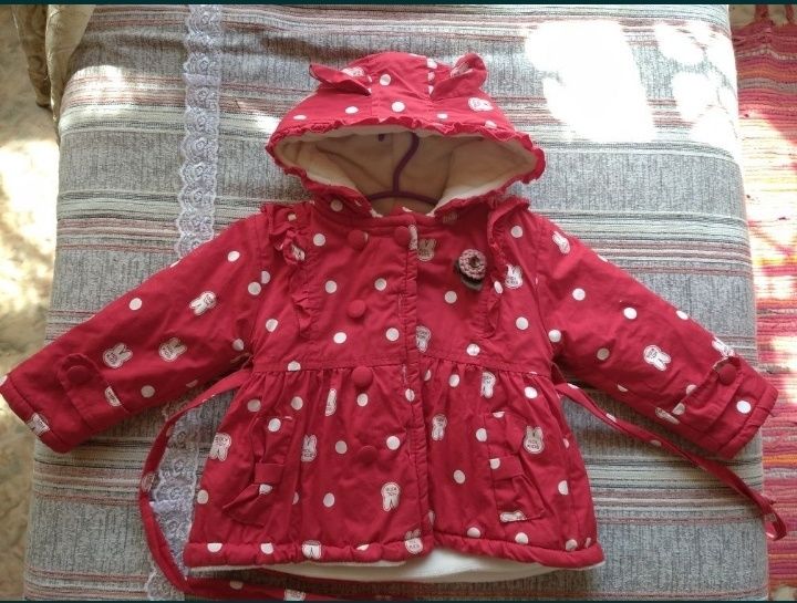 куртки для девочек 86+