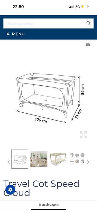 Patut / țarc pliabil Noriel + saltea extra, asternut si pături