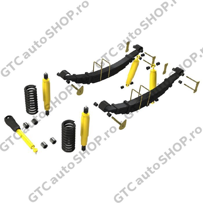 suspensie - kit de baza terrain tamer tgs +5cm, toyota land cruiser 78/79