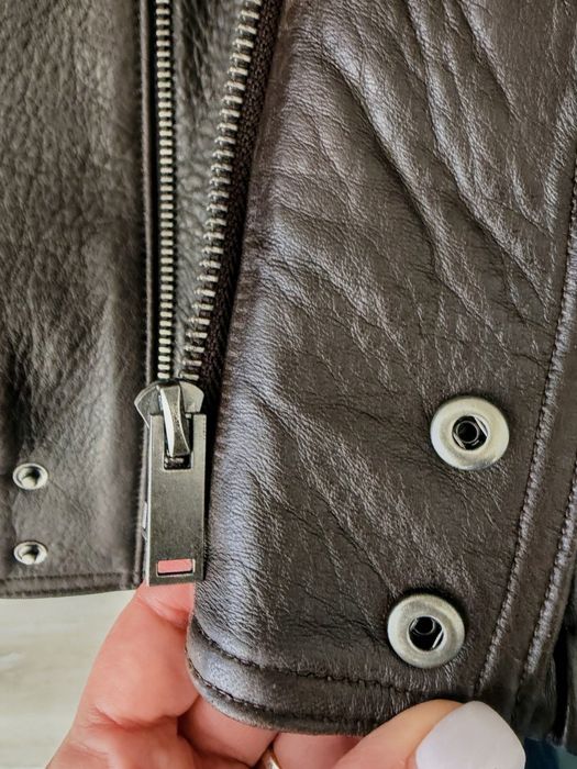 Кожено яке Saint Laurent