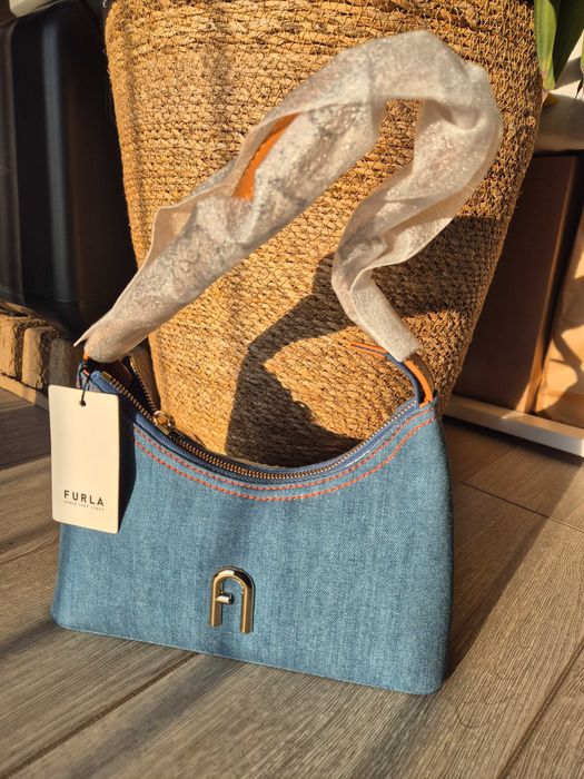 Geanta Furla denim
