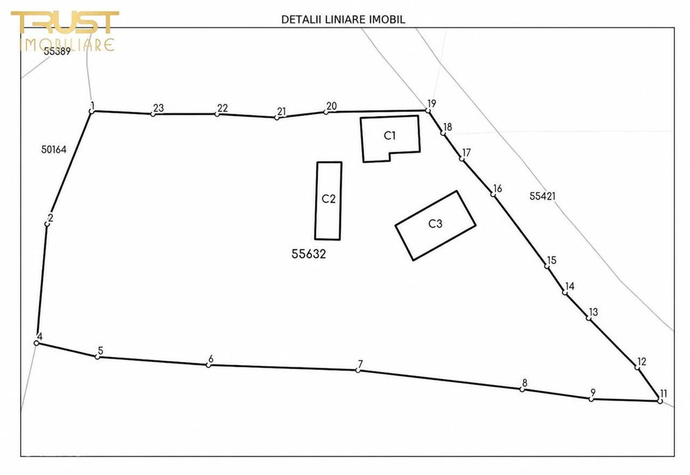 Casa de vanzare l Dangau Mare l 3135 MP Teren