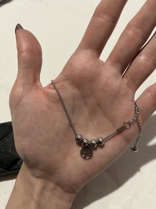 Гривна за крак с 2 висулки