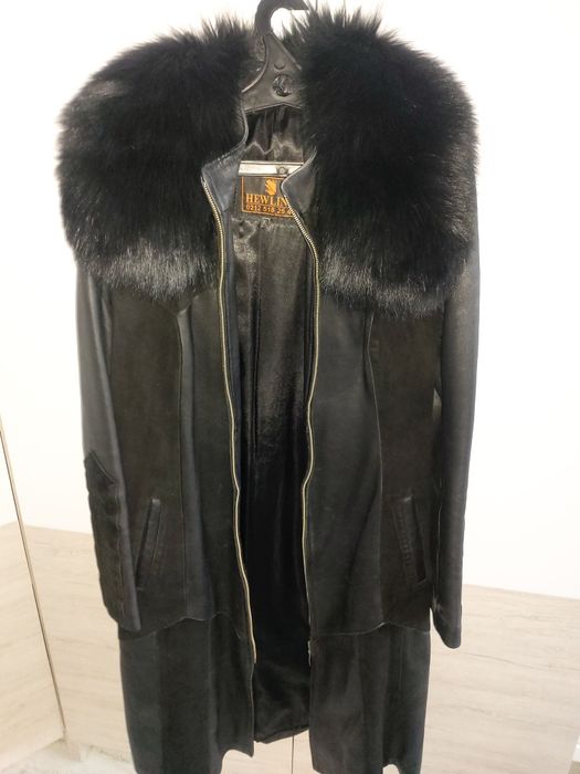 Комбенированое пальто